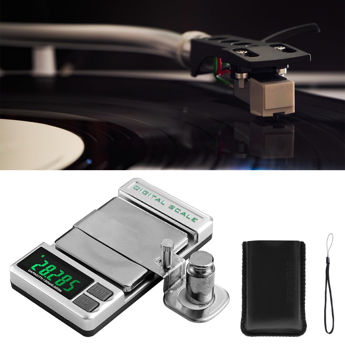 Verilux Stylus Pressure Gauge High Presicion 100g/0.005g Turntable Tracking Force Scale Stylus Pressure Gauge Turntable Record Player Pressure Gauge Tone Arm Scale LCD Digital Scale Verilux Stylus Pressure Gauge High Presicion 100g/0.005g Turntable Tracking Force Scale Stylus Pressure Gauge Turntable Record Player Pressure Gauge Tone Arm Scale LCD Digital Scale